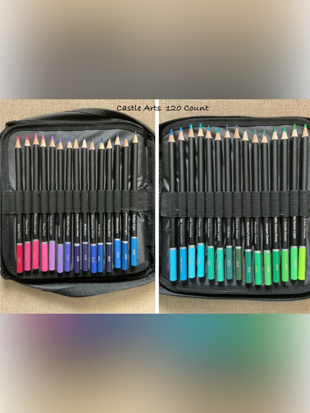 Castle Arts Colored Pencil Sets - Bundle of 3- EUC - Picture 6 of 13